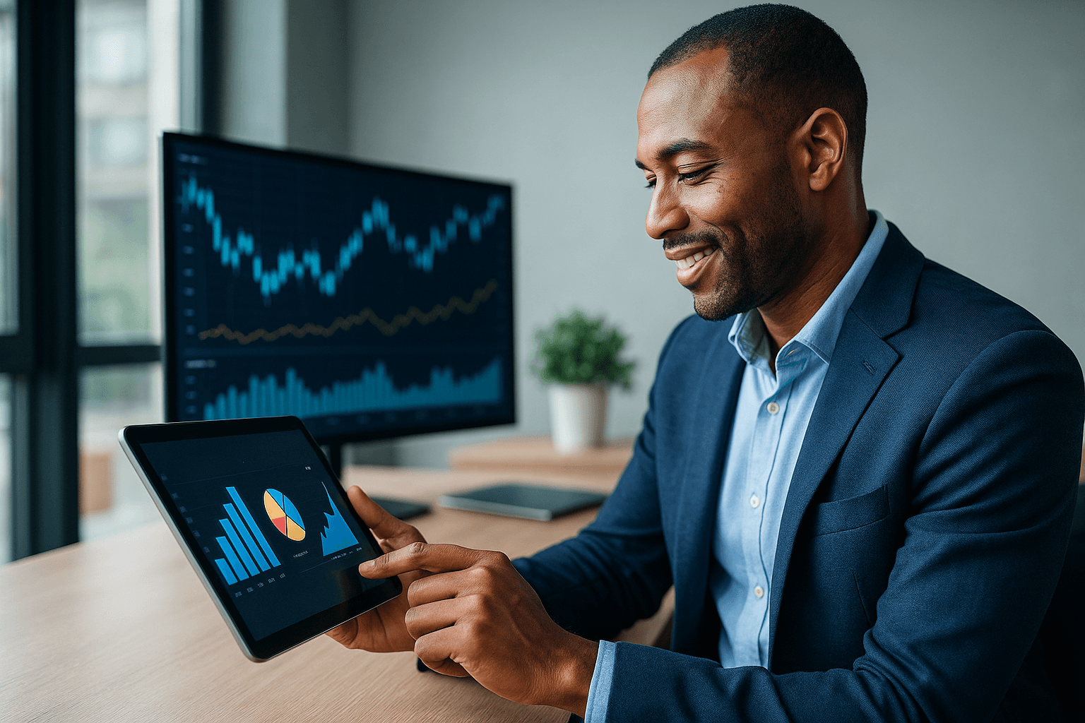 Background for Financial Services category